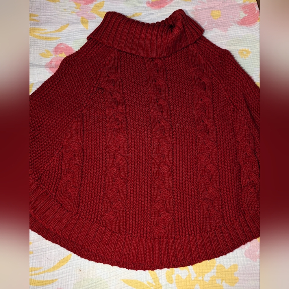 Carter's Girls Shawl, Red, Size 7A